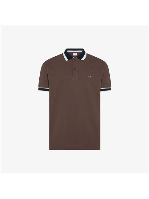 polo multistripes on collar SUN 68 | A3611708
